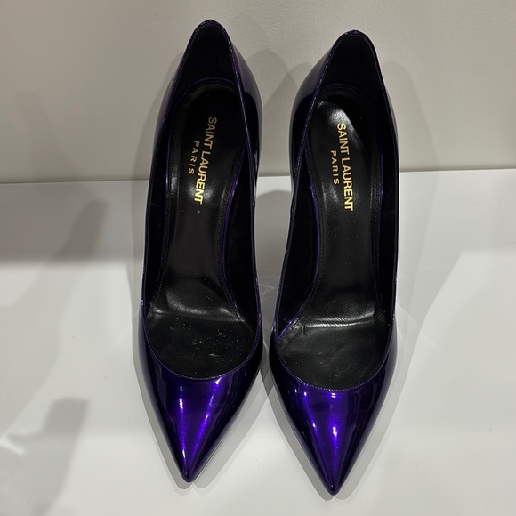 Saint Laurent Purple Women's Shoes - Picture 1 of 3